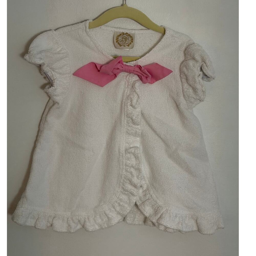 The Beaufort Bonnet Company Terry cloth cover up size 2T